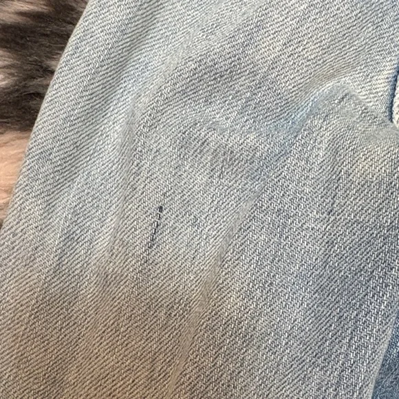 Scarlet Boulevard Light Blue Denim Jacket "The Pod Works" Whale Orca Patchwork - Picture 4 of 9